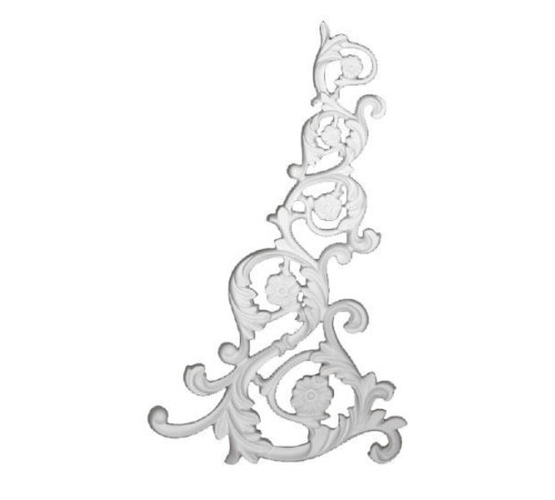 Орнамент из полиуретана DECOMASTER 66183L 485х280х16 мм 66183L