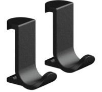 Крючок широкий Hansgrohe WallStoris матовый черный 27914670