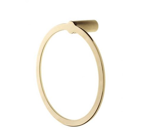 Полотенцедержатель-кольцо Oasis Defile подвесной золото 0AGD003OR