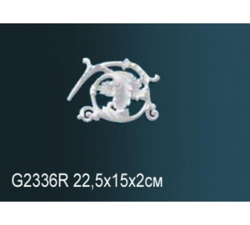 Декоративный элемент Perfect полиуретан правый G2336R