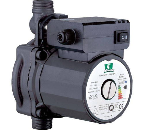 Насос циркуляционный PUMPMAN GRS 25/8 с гайками GRS 25/8