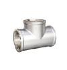 Тройник резьбовой LD Pride DN40 1 1/2 ВР/ВР/ВР латунь никелированный LD.67.514.40