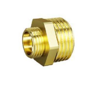 Ниппель переходной LD Pride латунный 1x1/2 НР-НР LD.65.503.25х15