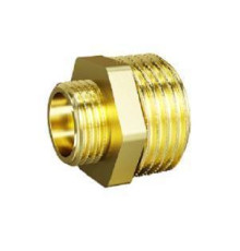 Ниппель переходной LD Pride латунный 1x1/2 НР-НР LD.65.503.25х15