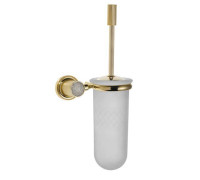 Ершик для туалета Boheme Royal Cristal подвесной золото черный кристалл 10933-G-B