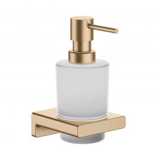 Дозатор для жидкого мыла HANSGROHE AddStoris шлифованная бронза 41745140