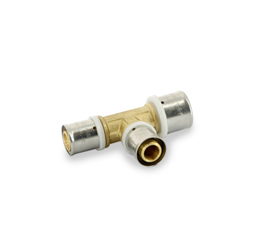 Тройник пресс STOUT 26х20х20 мм 507875