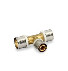 Тройник пресс редукционный General Fittings 26х20х26 мм 706G8781