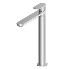 Смеситель для раковины Gattoni H2Omix7000 высокий 298 мм с донным клапаном никель 7007070NS