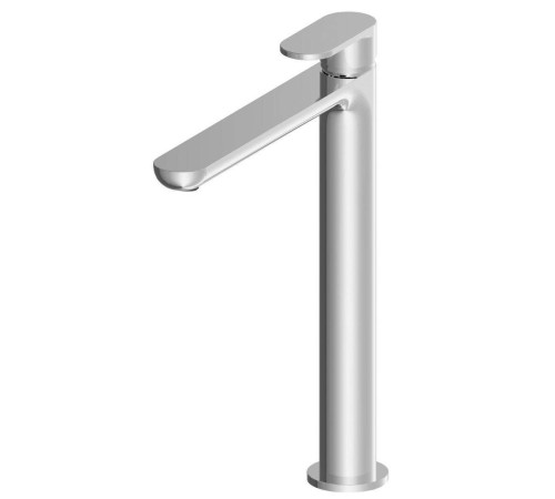 Смеситель для раковины Gattoni H2Omix7000 высокий 298 мм с донным клапаном никель 7007070NS