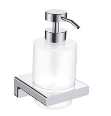 Диспенсер для жидкого мыла Aquanet Tivoli латунь/матовое стекло хром AQM7312CR