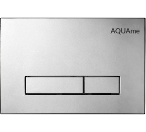Панель смыва AQUAme сатин AQM4103S