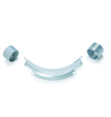 Фиксатор поворота 90° REHAU для труб 32 мм оцинкованная сталь с кольцами 12611533001