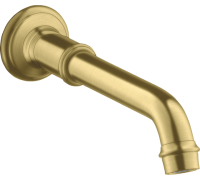 Излив для ванны AXOR Montreux 166-220 мм шлифованная бронза 16541950
