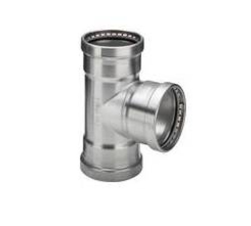 Тройник Viega Sanpress Inox XL 108.0 x 54 x 108.0 мм нержавеющая сталь 482770