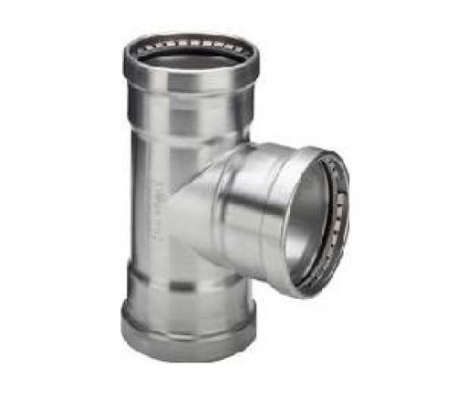 Тройник Viega Sanpress Inox XL 108.0 x 42 x 108.0 мм нержавеющая сталь 483111