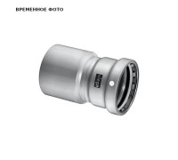 Муфта переходная пресс Viega Megapress S XL 2 1/2х2 дюйма оцинкованная сталь 752156