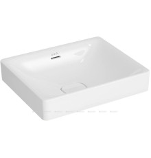 Раковина-чаша VitrA Metropole 50 см прямоугольная с донным клапаном 7534B003-0673