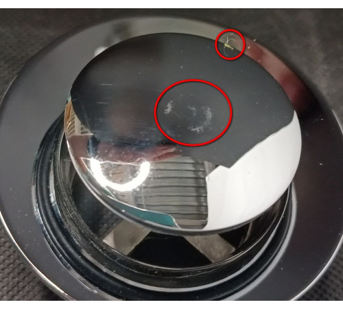 Слив-перелив для ванны Fiore полуавтомат Chrome 30047002CR