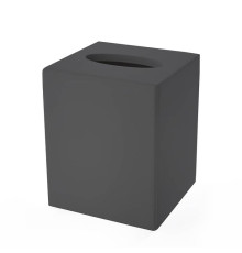 Контейнер для бумажных салфеток 3SC Mood Black 12х12х14 см черный матовый MN71A