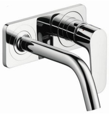 Смеситель для раковины Axor Citterio M 167 мм настенный внешняя часть 34112000