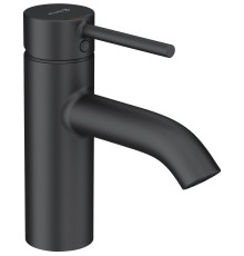 Смеситель для раковины Kludi Bozz 75 мм с донным клапаном Push-Open черный матовый 382663976