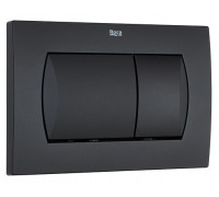 Панель смыва Roca Active 62B 2 режима 255х170х22 мм черный матовый 8901160B6