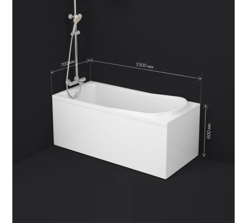 Ванна акриловая AM.PM Like 150х70 см W80A-150-070W-A
