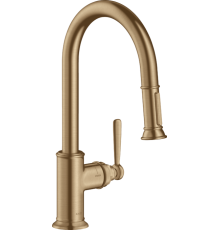 Смеситель для кухни Axor Montreux 181 мм выдвижной излив 16581140