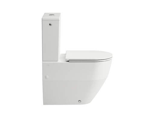 Унитаз-моноблок Laufen Pro 36х65х44 см приставной белый 8.2595.2.000.000.1/8.2995.3.000.973.1