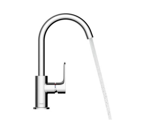 Смеситель для раковины Hansgrohe Rebris S 210 с поворотным изливом и донным клапаном хром 72536000