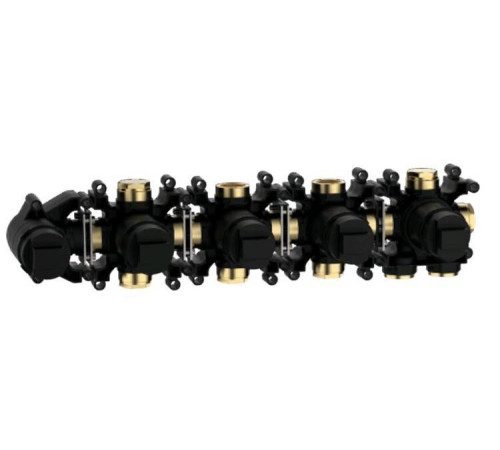 Внутренняя часть термостатического смесителя для душа Almar Modular Push на 3 потребителя E176911