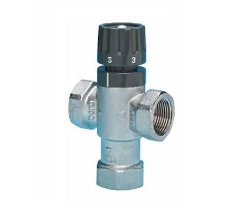 Термостатический вентиль Tiemme TMT 100 F 1 проходной T601104