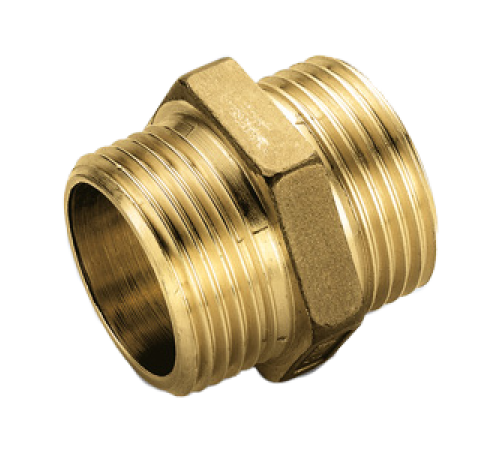 Ниппель переходной Tiemme 1/2x3/8 НР-НР 1500074