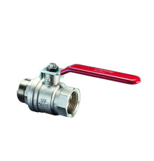 Кран шаровой Oventrop Optibal полнопроходной DN 32 1 1/4 НВ ручка-рычаг 1076210