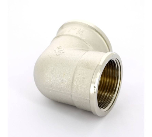 Угольник латунный никелированный Tiemme 1 1/4 ВР-ВР 1500353