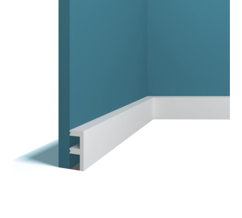 Плинтус напольный Perfect Plus P80 80х16х2400 мм 1804