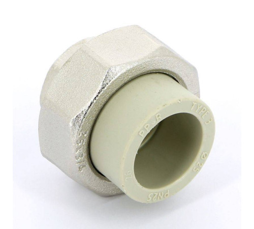 Муфта комбинированная FV-Plast с разъемным соединением ВР 25 мм х 3/4 236025