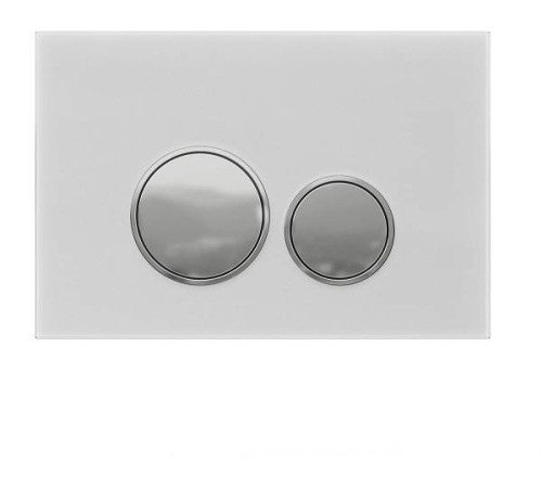 Клавиша смыва Allen Brau Priority 24,8x16,8 см белый 9.20005.20