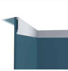 Карниз потолочный Perfect Plus P158 из ударопрочного полимера 2000x220x220 мм P158