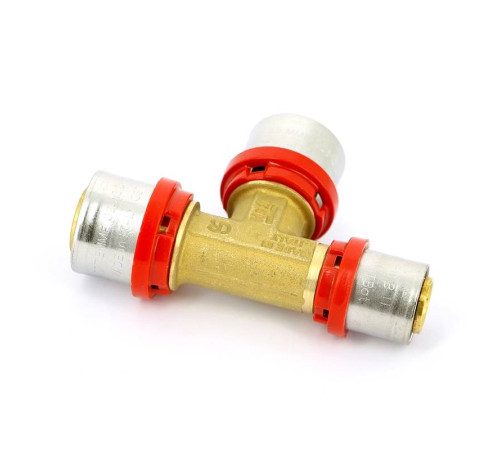 Тройник пресс Tiemme 26х26х20 мм 1650063