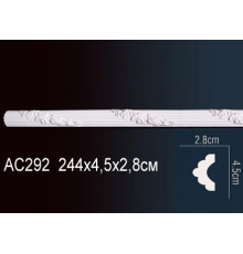 Молдинг Perfect полиуретановый для стен AC292