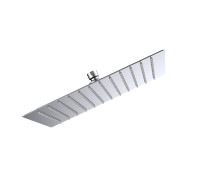 Верхний душ AQUAme 300х300 мм нерж. сталь хром AQM8607CR