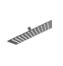 Верхний душ AQUAme 300х300 мм нерж. сталь металл AQM8607GM