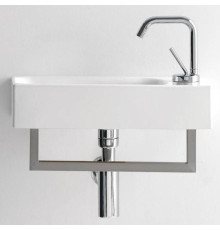 Раковина подвесная Kerasan Cento 45х25 см 1 отверстие справа 353701R