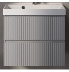 Тумба под раковину AquaMoon подвесная 60 см серая AQM900160GM