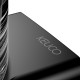 Стакан для зубных щеток Keuco Aveno подвесной хрустальный черный матовый 14650379000