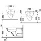 Унитаз подвесной Duravit D-Code 36х70 см для инвалидов белый 22280900002