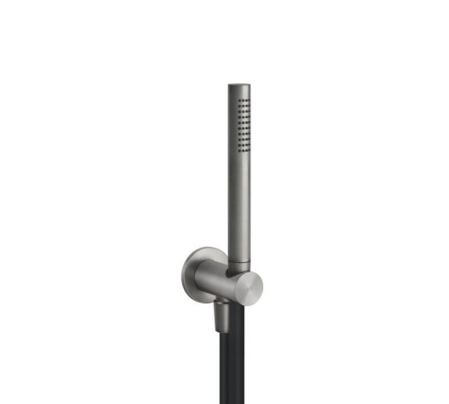 Душевой комплект Gessi Shower316 со шлангом 1.5 м и лейкой шлифованная сталь 54023#239