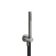 Душевой комплект Gessi Shower316 со шлангом 1.5 м и лейкой шлифованная сталь 54023#239